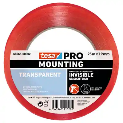 1069298 - TESA MOUNTING PRO TRANSPARENT 25M:19MM
