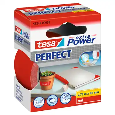 1025258 - TESA EXTR POW 2,75MX38MM ROOD