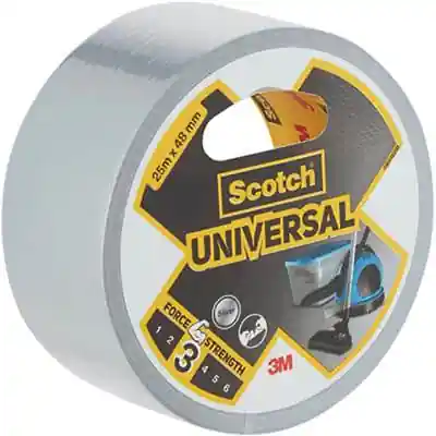 1077695 - SCOTCH UNIVERSAL DUCT TAPE SILVER 48MMX25M