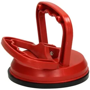 1004635 - ZUIGNAP ENKEL ROOD Ø 12 CM