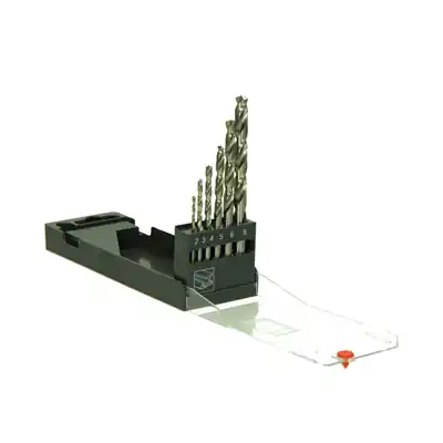 1011625 - METAALBOOR HSS G DIN 338 MACK SET 6-DELIG 2-8MM