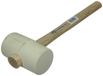 1011133 - WITTE RUBBER HAMER,ESSEN STEELNR.3 127X75MM/720GR