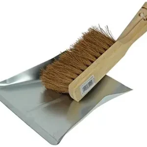 1008322 - SET BLIK GALVA HOUT STEEL + HANDVEGER COCO