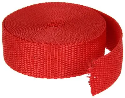 1006127 - POLYAMIDEBAND ROOD 25MM-4M