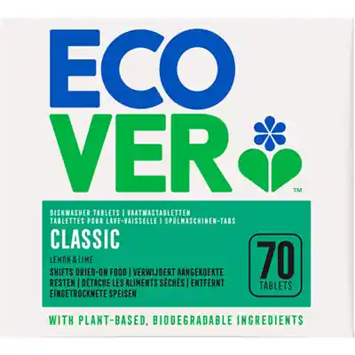 1009800 - ECOVER VAATWASTABS 1,4KG 70 TABS