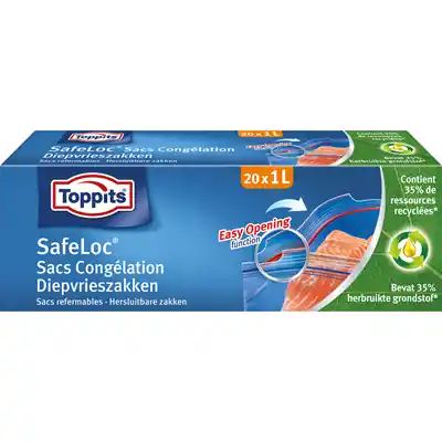 1067525 - TOPPITS SAFELOC DIEPVRIES ZAKKEN 6L 20 STUKS