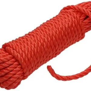 1006920 - PP GEDRAAID ORANJE STRENG 10MM 15M