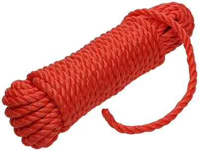 1006920 - PP GEDRAAID ORANJE STRENG 10MM 15M