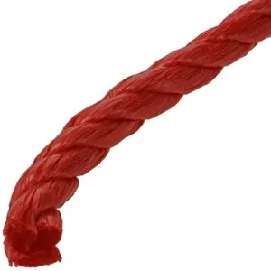 1014010 - PP GEDRAAID ORANJE STRENG 10MM 10M