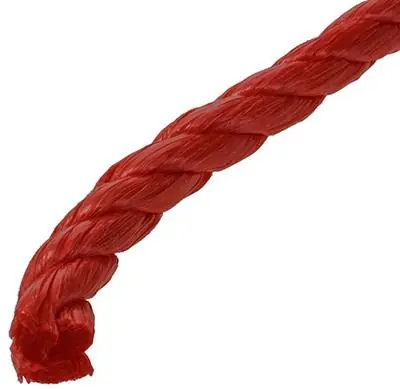 1014010 - PP GEDRAAID ORANJE STRENG 10MM 10M