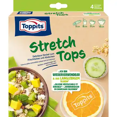 1070770 - TOPPITS STRETCH TOPS SILICONE HOESJES 5,8,11,15 CM