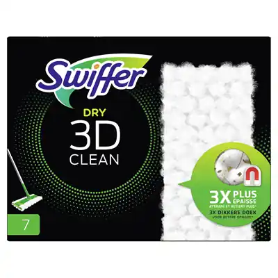 1069971 - SWIFFER 3D DROGE DOEKJES X7 VERVANGERS