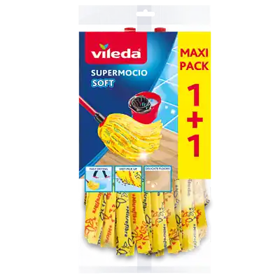 1071912 - VILEDA SUPERMOCIO SOFT 2ST VERVANGING