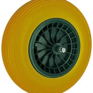 1039748 - LEKVRIJ KRUIWAGENWIEL Ø 400 GROENE VELG