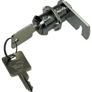 1013584 - 1 BRIEVENKASTSLOT VERCHROOMD 32MM