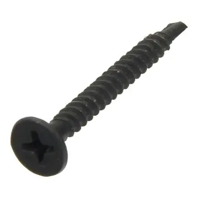 1020279 - GIPSPLAATSCHRF TEKSPUNT ZWART GEFOSFAT. 500 ST 3,5 X 35 MM
