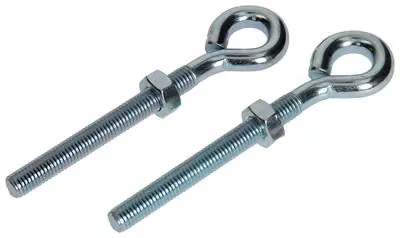 1008557 - MACK 2 OOGBOUTEN + MOER M10 X 100MM VERZINKT