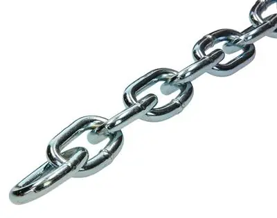 1015134 - KETTING SCHAKEL KORT DIN5685-2Ø 8MM L 32MM 15M WWL 320 KG