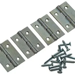 1013245 - 4 SMALLE SCHARNIEREN VERZINKT H 25 x B 18 mm