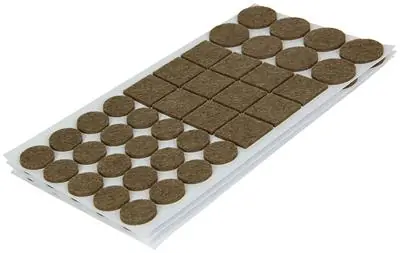 1048760 - ASSORTIMENT ZELFKLEVEND VILT BRUIN