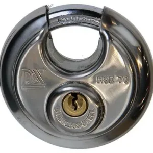1013632 - 1 HANGSLOT DISCUS INOX Ø 70 mm