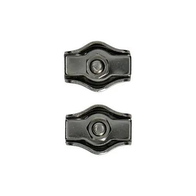 1008449 - MACK 2 STAALDRAADKLEMMEN 3MM SIMPLEX INOX