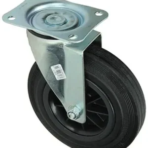 1049130 - ZWENKWIEL BEVESTIGINGSPLAAT RUBBER MET NYLON VELG 200MM
