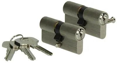 1006531 - SET 2 PROFIELCILINDERS YALE 500 MV 60MM(30/30)