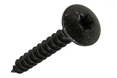 1019968 - LUIKSCHROEF ZWART 6,0 X 40 MM 8ST