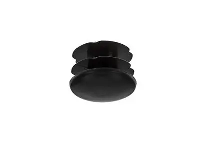 1047755 - INSTEEKDOP KUNSTSSTOF ZWART Ø 16 MM 4 ST/PCS