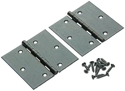 1013326 - 2 VIERKANTE SCHARNIEREN VERZINKT H 70 X B 70MM