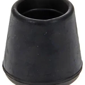 1047716 - OPSTEEKDOP RUBBER ZWART Ø 25 MM 4 ST/PCS