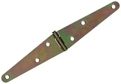 1013340 - 2 STAARTHENGEN GEL.BL.VERZINKT100 MM