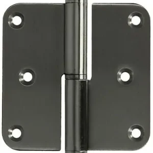 1019162 - 3 PAUMELLEN INOX, AFGER.HOEKENRECHTS 80X80MM