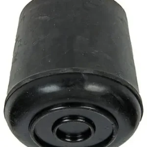 1047730 - OPSTEEKDOP RUBBER ZWART Ø 28 MM 4 ST/PCS