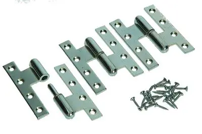 1019150 - 3 ZWARE PAUMEL.VERZ.RECHTE HOEK RECHTS 110X80MM