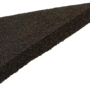 1047673 - SCHUIMSTRIP ZELFKLEVEND ZWART 20 X 20 MM 24 ST/PCS