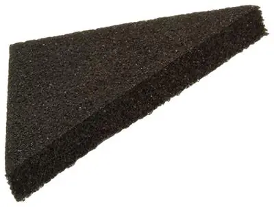 1047673 - SCHUIMSTRIP ZELFKLEVEND ZWART 20 X 20 MM 24 ST/PCS