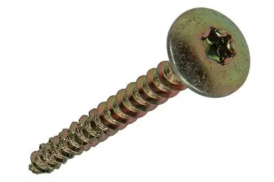1019972 - LUIKSCHROEF GEEL VERZINKT 6,0 X 50 MM 8ST