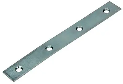 1013290 - 8 VERBINDINGSPLATEN VERZINKT 150X18MMX2MM