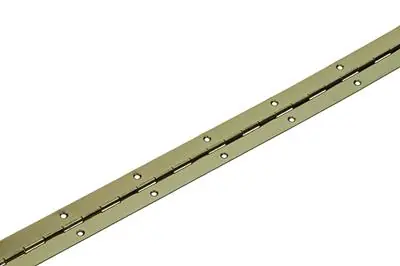 1013335 - 1 PIANO SCHARNIER VERMESSINGD L 174 CM X 32 MM