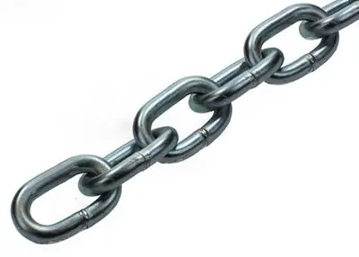 1004997 - KETTING SCHAKEL KORT DIN5685-2Ø 5MM L 21MM 2M WWL 125 KG