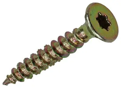1018015 - SPAANPLSCHR.VZKOP-ZELFB. GEELVERZ. 45 ST 4,5 X 30 MM