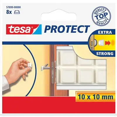 1003187 - TESA BESCH.BLOKJES 10X10 WIT