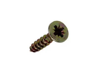 1020100 - SPAANPLAATSCHROEF VZ KOP GEEL VZ 200 ST 4,5 X 20 MM