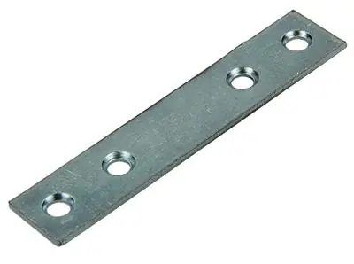 1013288 - 8 VERBINDINGSPLATEN VERZINKT 75X15MMX2MM