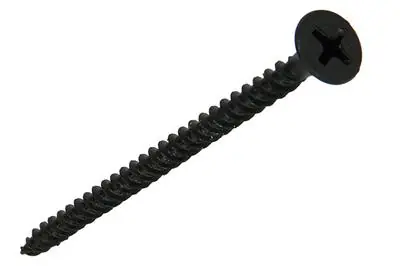 1017341 - GIPSPLAATSCHROEF ZWART GEFOSF. 15 ST 3,5 X 55 MM