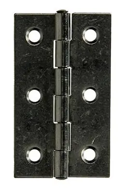 1013711 - 2 SMALLE SCHARNIEREN INOX H 60 x B 35 mm