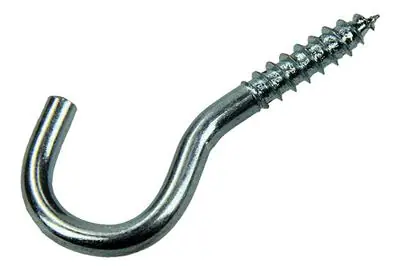 1017798 - SCHROEFHAAK STAAL VERZINKT 8ST 4,0 X 20 MM