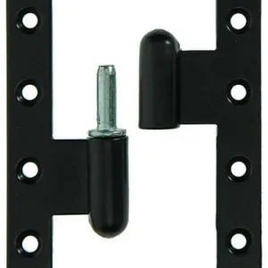 1019163 - 3 ZWARE PAUMELLEN ZWART GEPLAST.LINKS 110X80MM